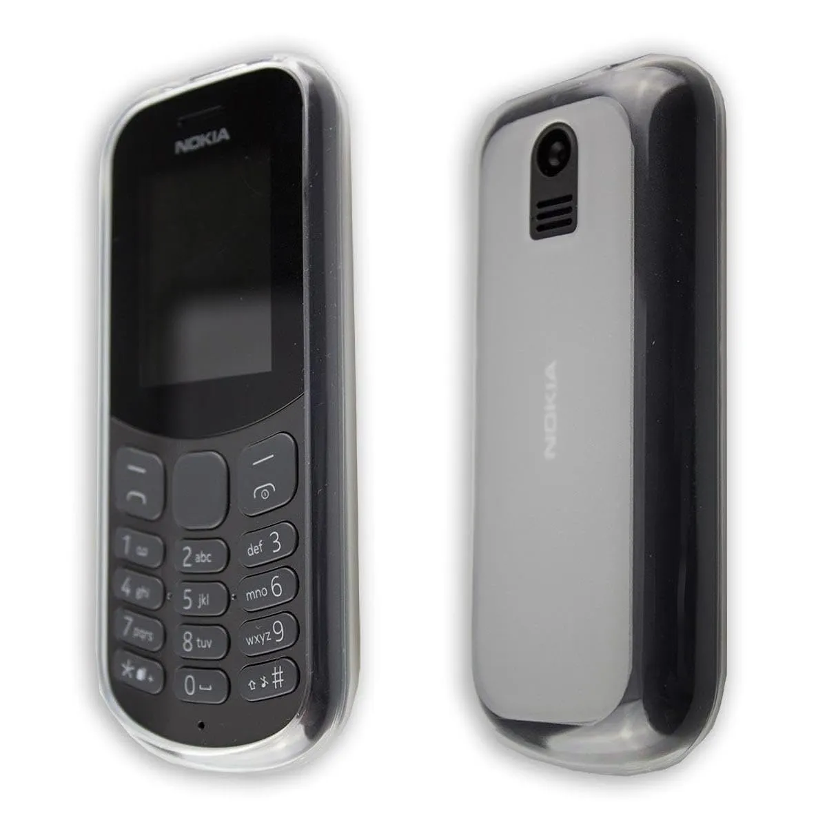 caseroxx TPU custodia Nokia 130 (2017) trasparente antiurto