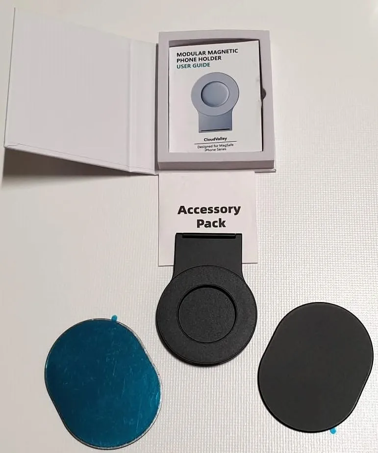 CloudValley Supporto Magnetico Telefono Laptop nero