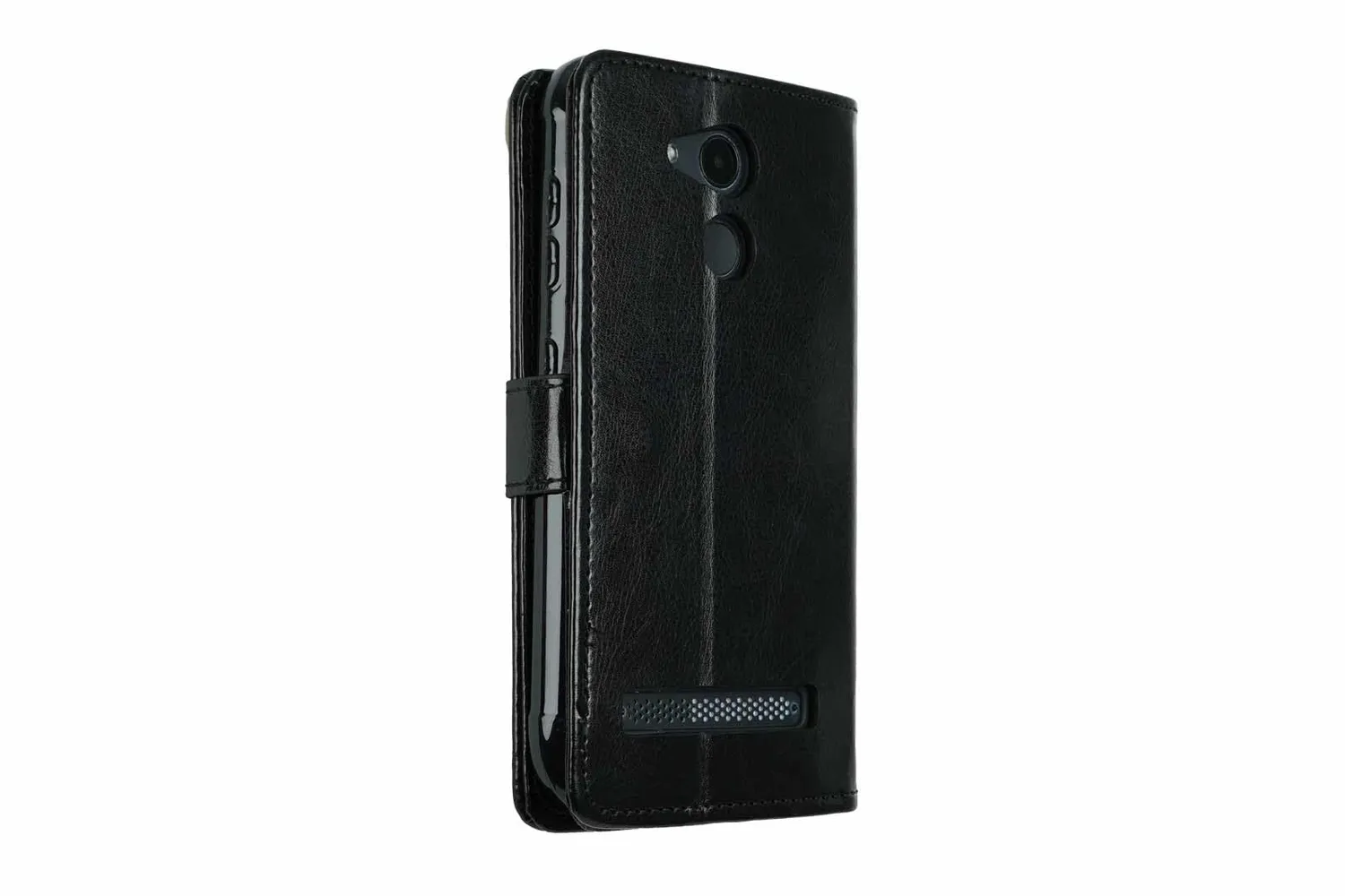 caseroxx Custodia a Libro Olympia Neo Mini Nero Ecopelle