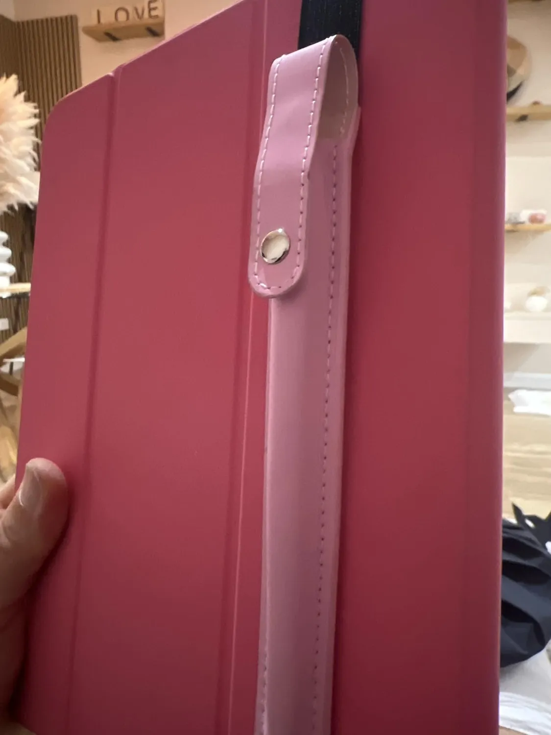 MoKo Custodia Apple Pencil Portapenne Oro Rosa Elastico