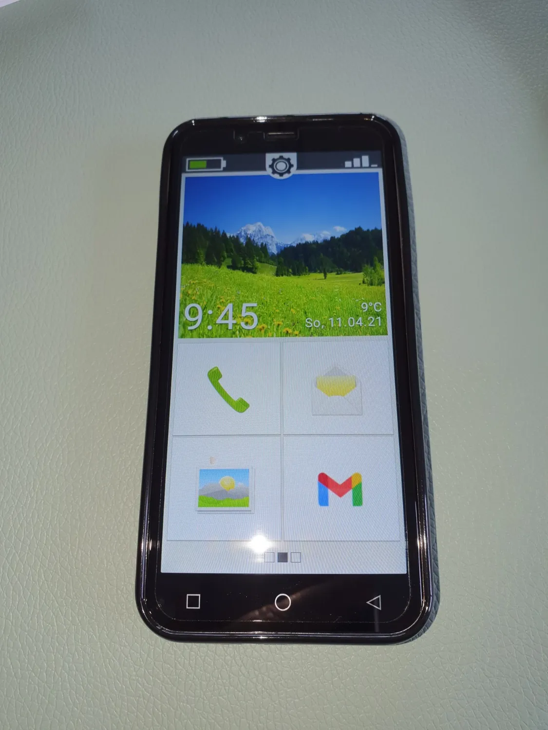 caseroxx Emporia Smart 4 Cover TPU Nero Antiurto