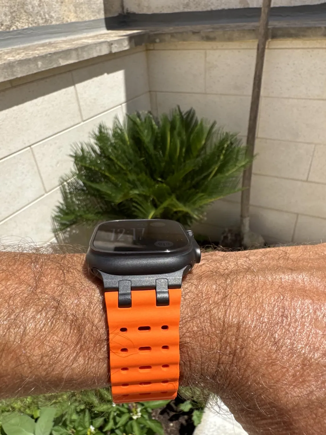 MoKo Ocean Apple Watch 49mm cinturino nero impermeabile