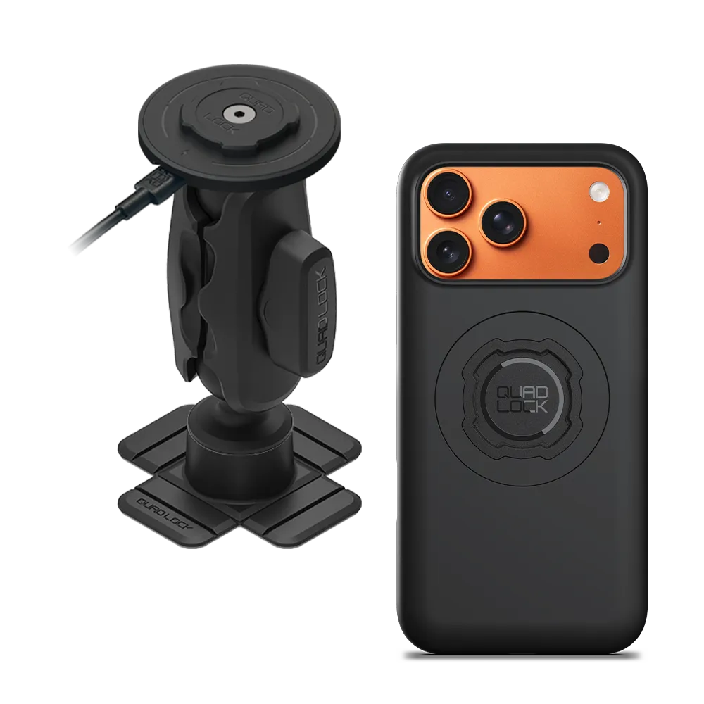 Quad Lock kit auto elettrica iPhone supporto MAG