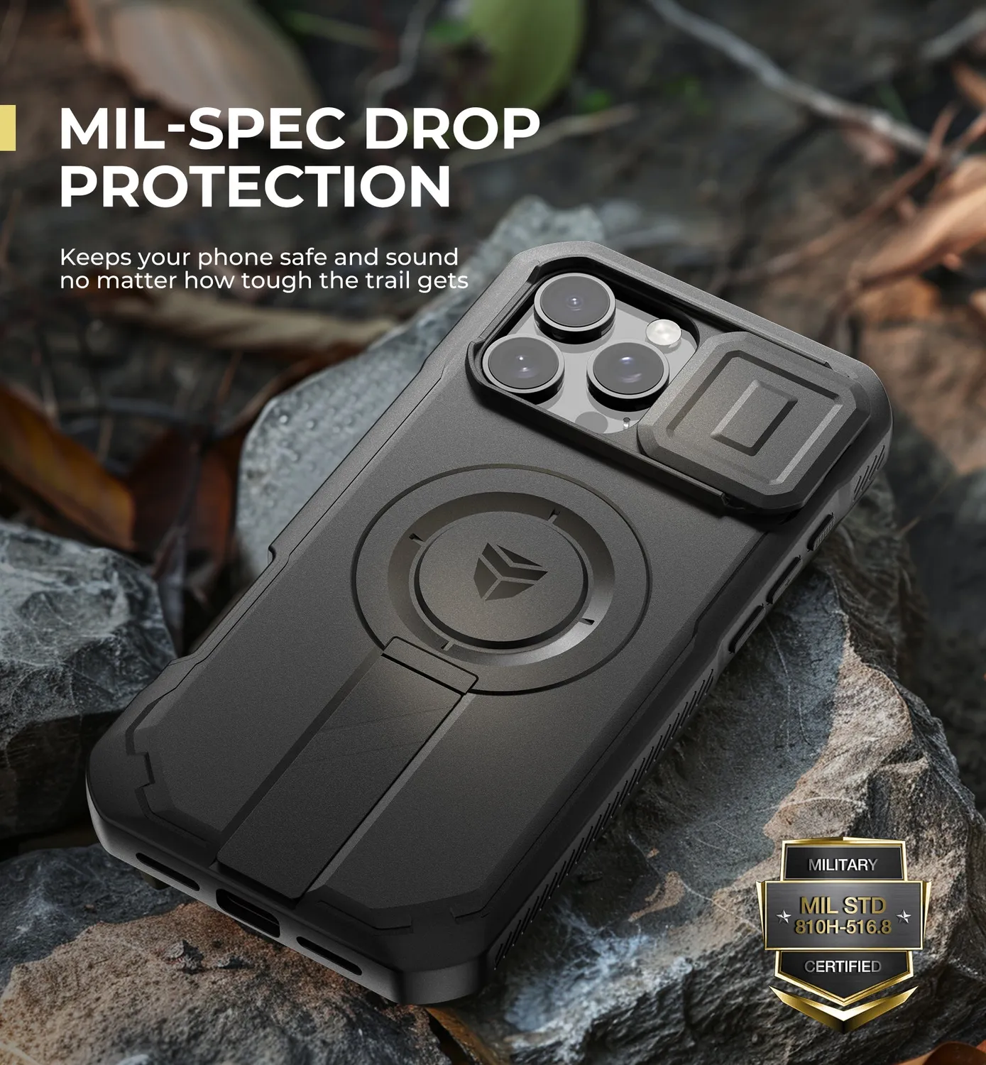 Dexnor iPhone 16 Pro Max cover privacy nero