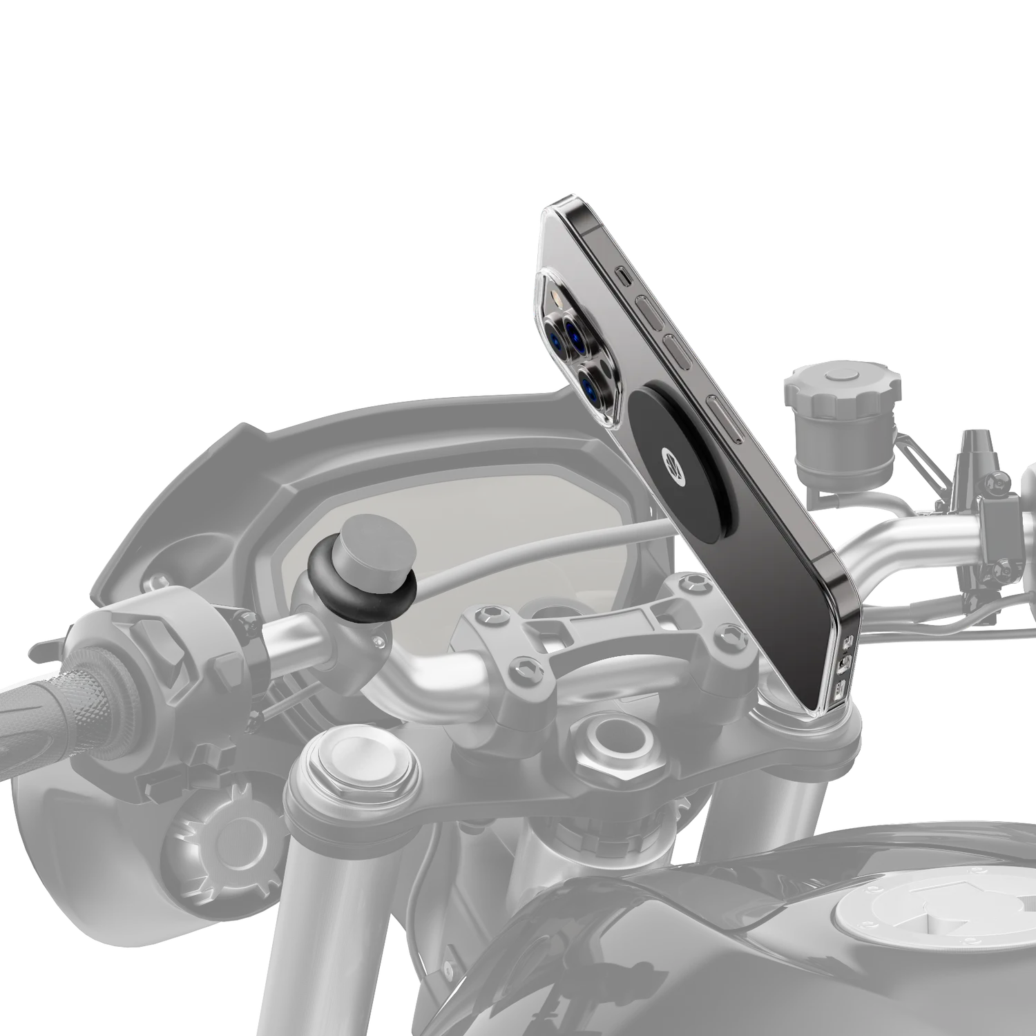 Shapeheart Classique Antivibrazioni Placca per Supporto Moto