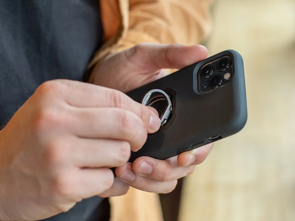 Quad Lock Anello supporto telefono con moschettone