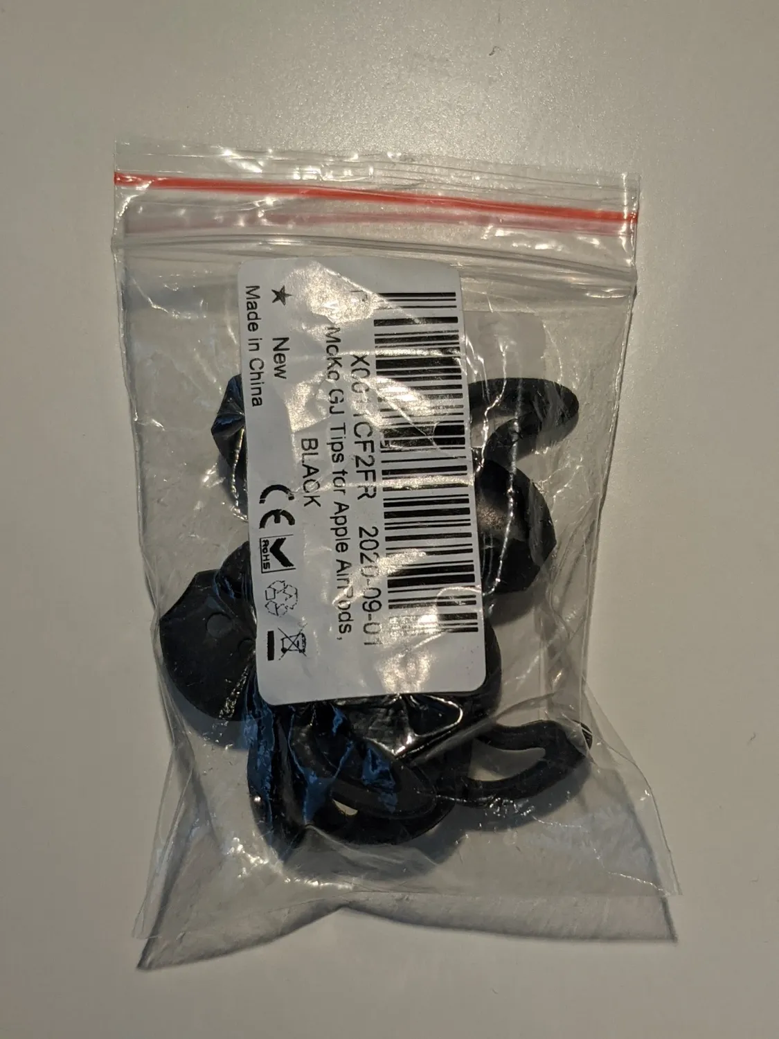 MoKo Gommini Silicone AirPods EarPods 4 paia bianco sport