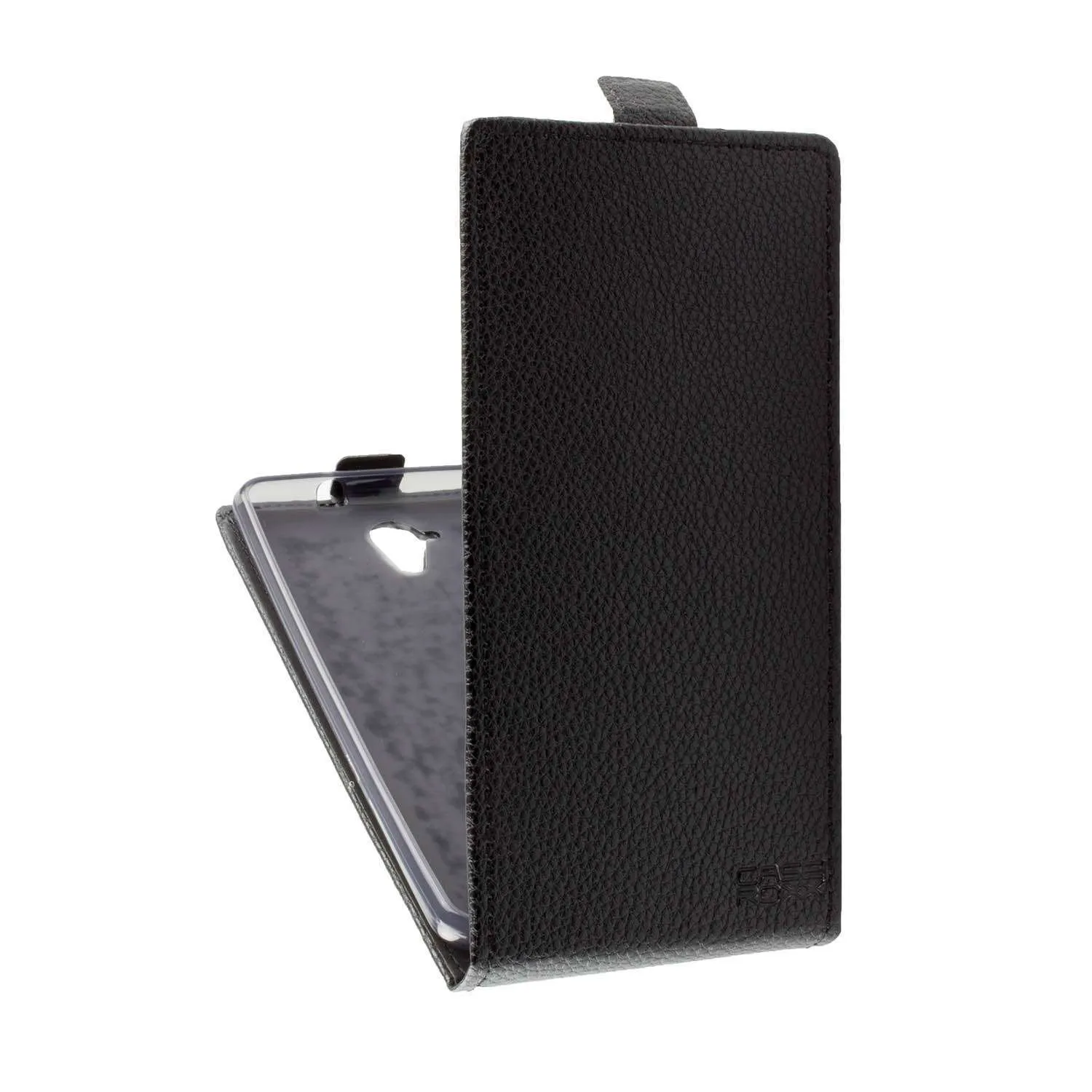 caseroxx Flip Cover Medion Life E5520 MD 99687 Nera