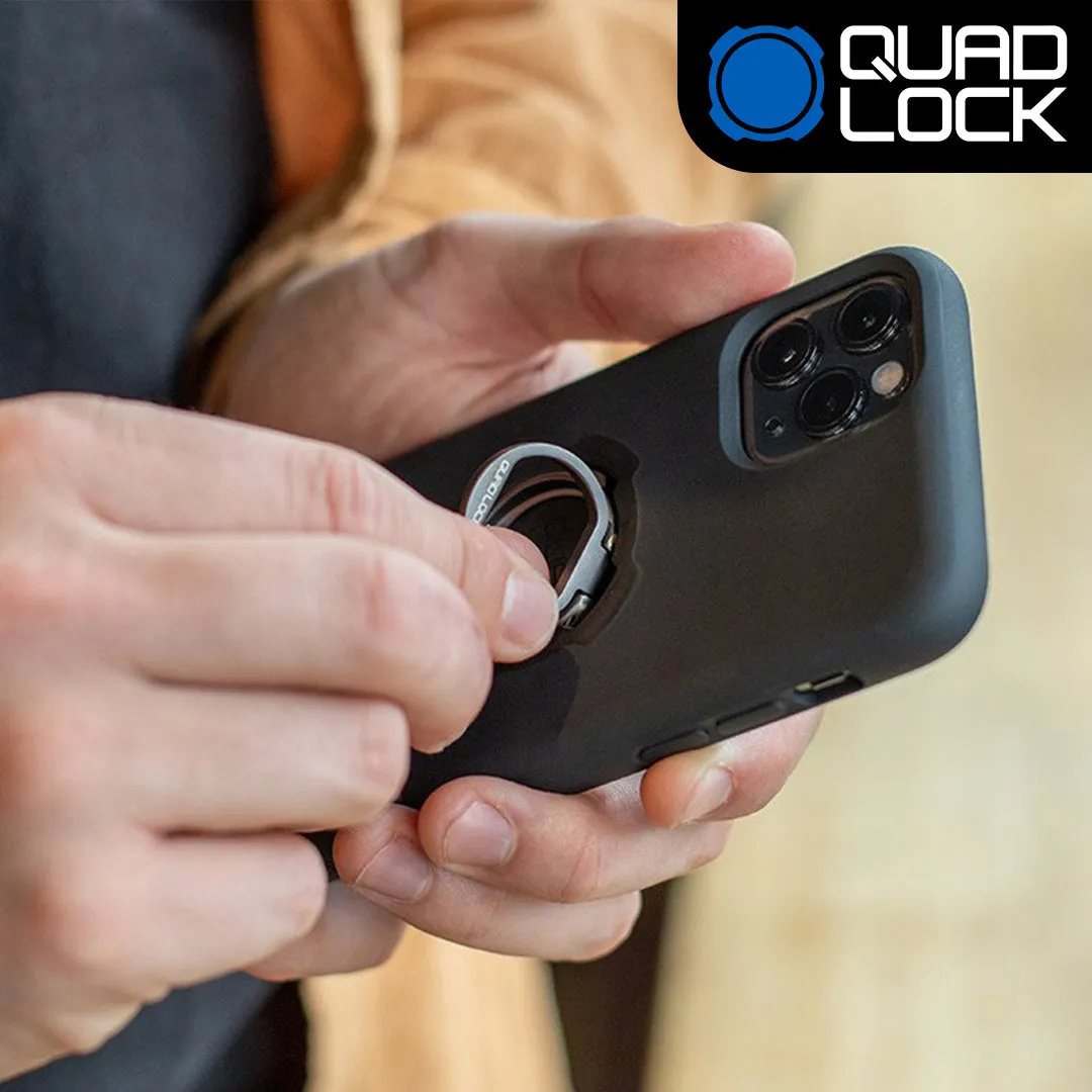 Quad Lock Anello supporto telefono con moschettone