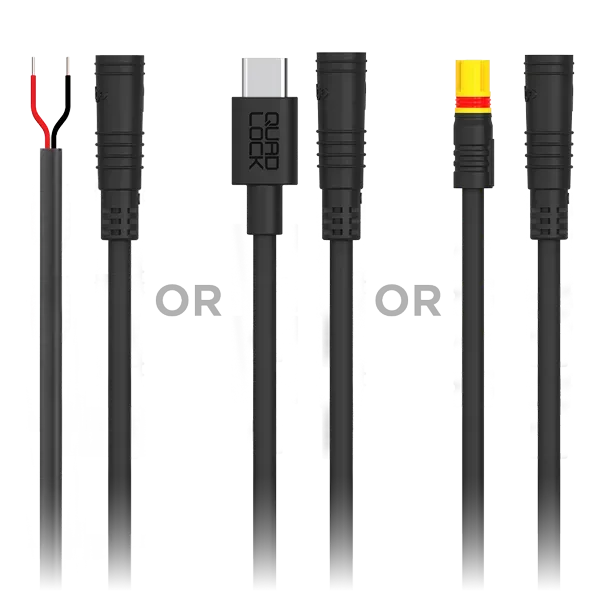 Quad Lock Cavo Alimentazione E-bike Bosch Shimano USB-C