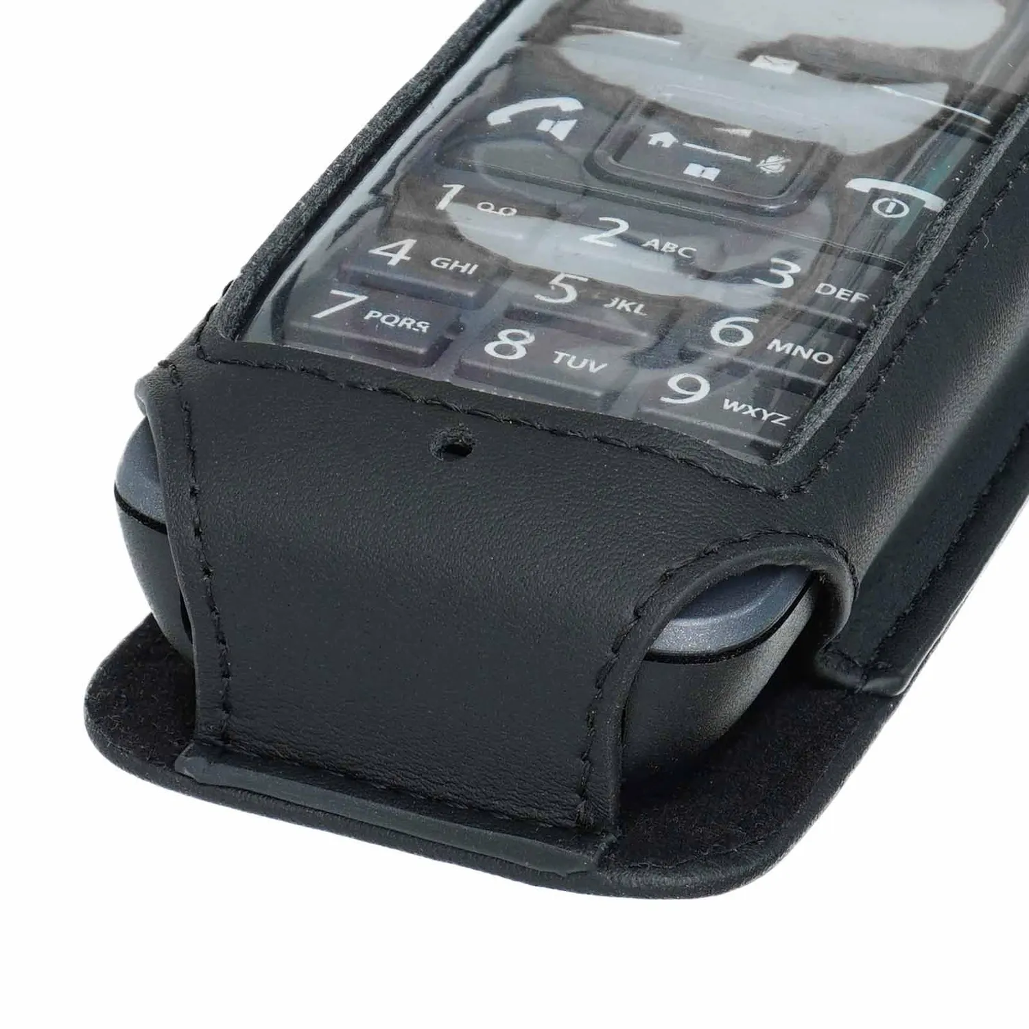 caseroxx Gigaset Comfort 500A custodia pelle con clip cintura