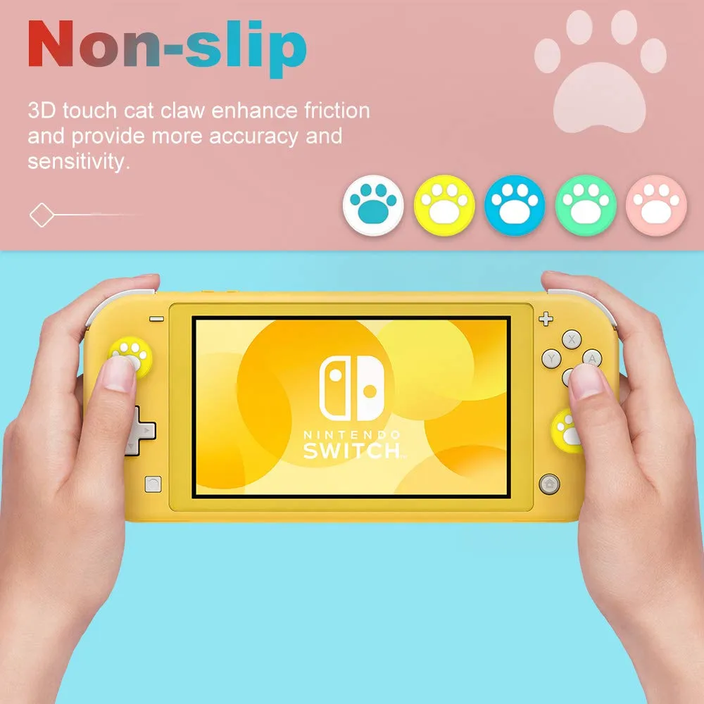MoKo Switch gommini joystick zampa gatto 6 pezzi silicone