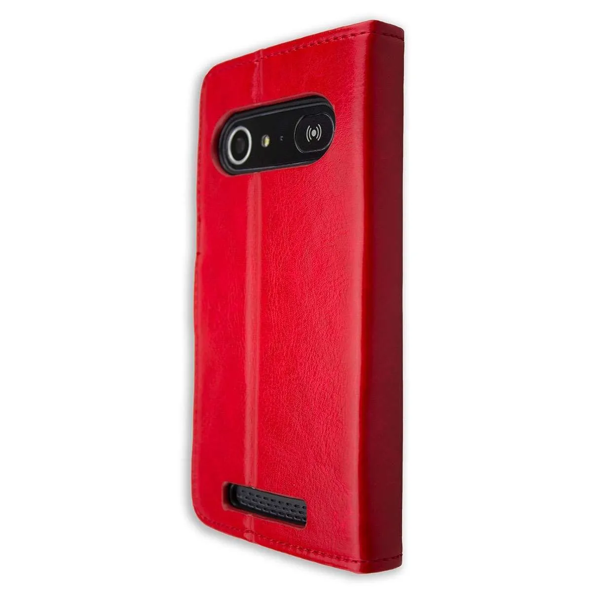 caseroxx Bookstyle custodia portafoglio Doro 8040 rossa antiurto