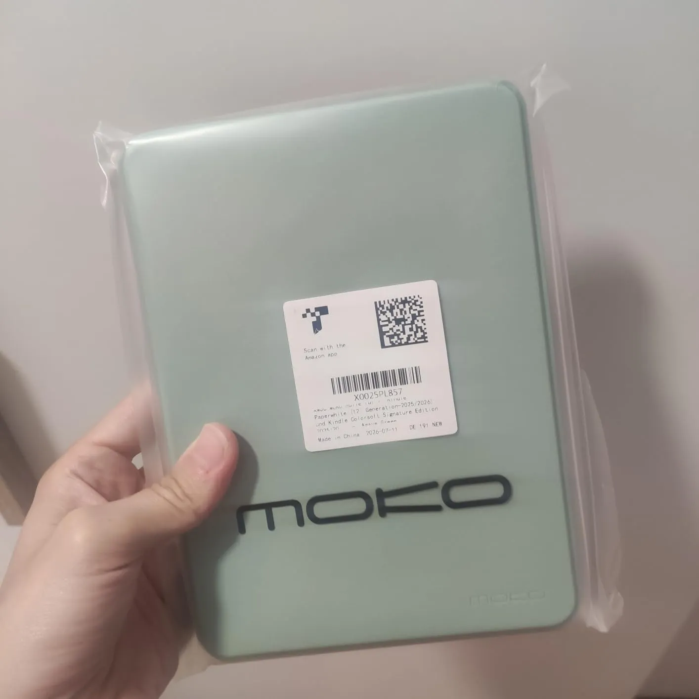 MoKo Cover Kindle Paperwhite 12 Gen 7" Nero Magnetica