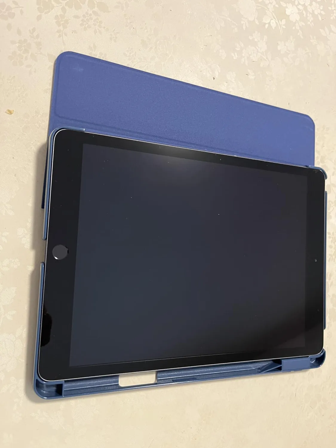 MoKo iPad 10,2 7/8/9 Gen cover blu marino stand