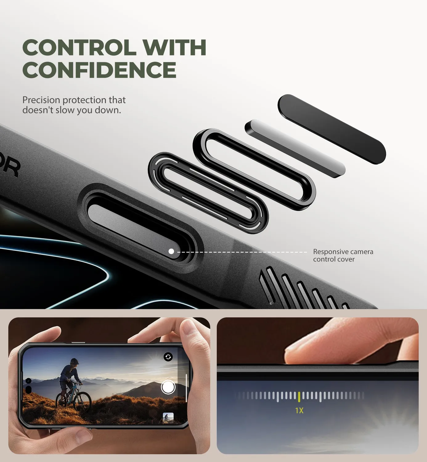 Dexnor iPhone 17 Pro Max cover MagSafe nera 6,9"