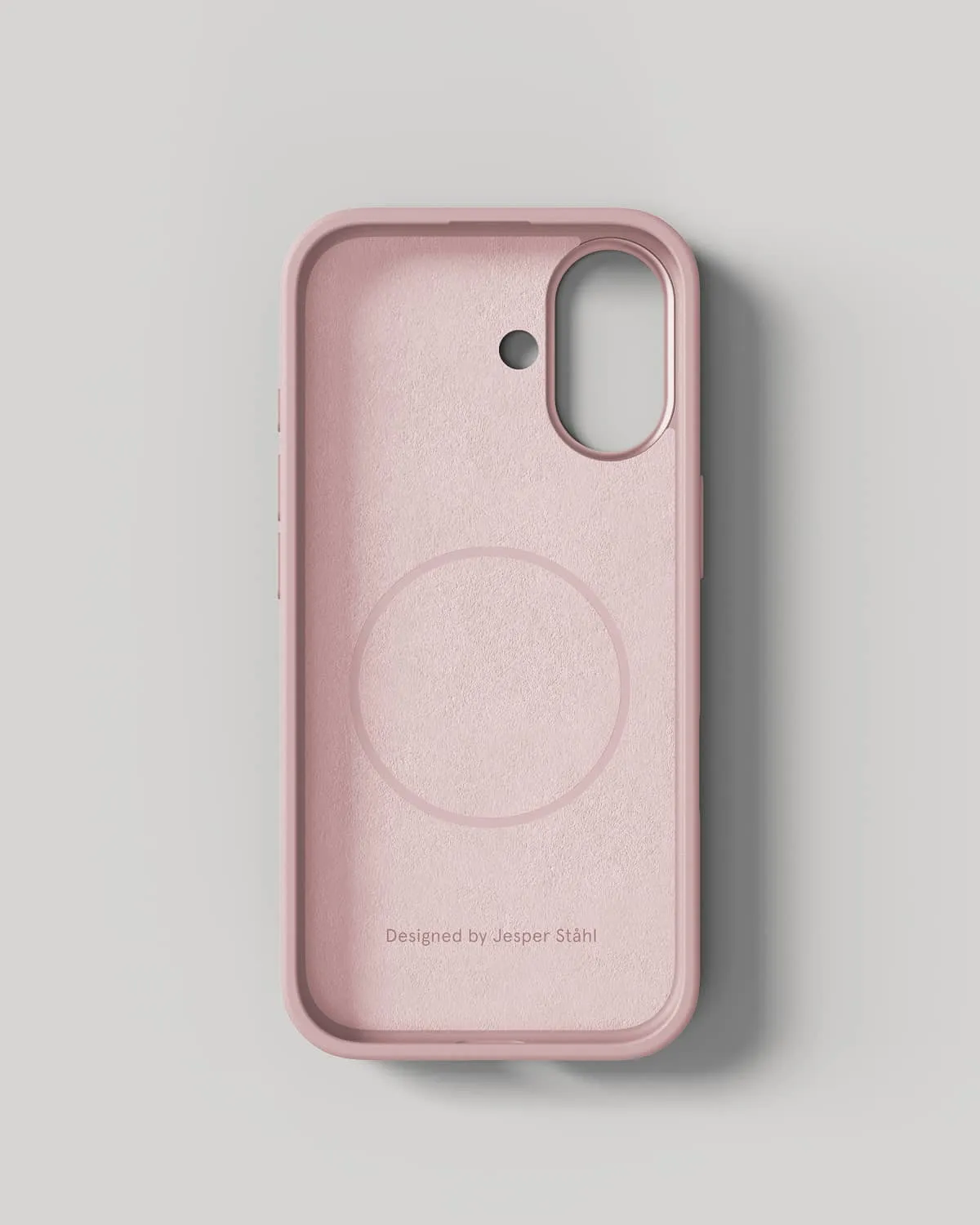 Nudient Bold Case custodia iPhone 17 rosa MagSafe