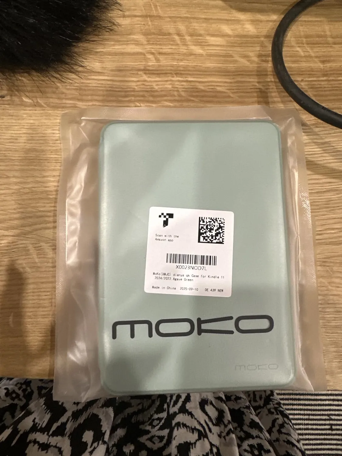 MoKo custodia Kindle 11a Gen 6 pollici nera denim