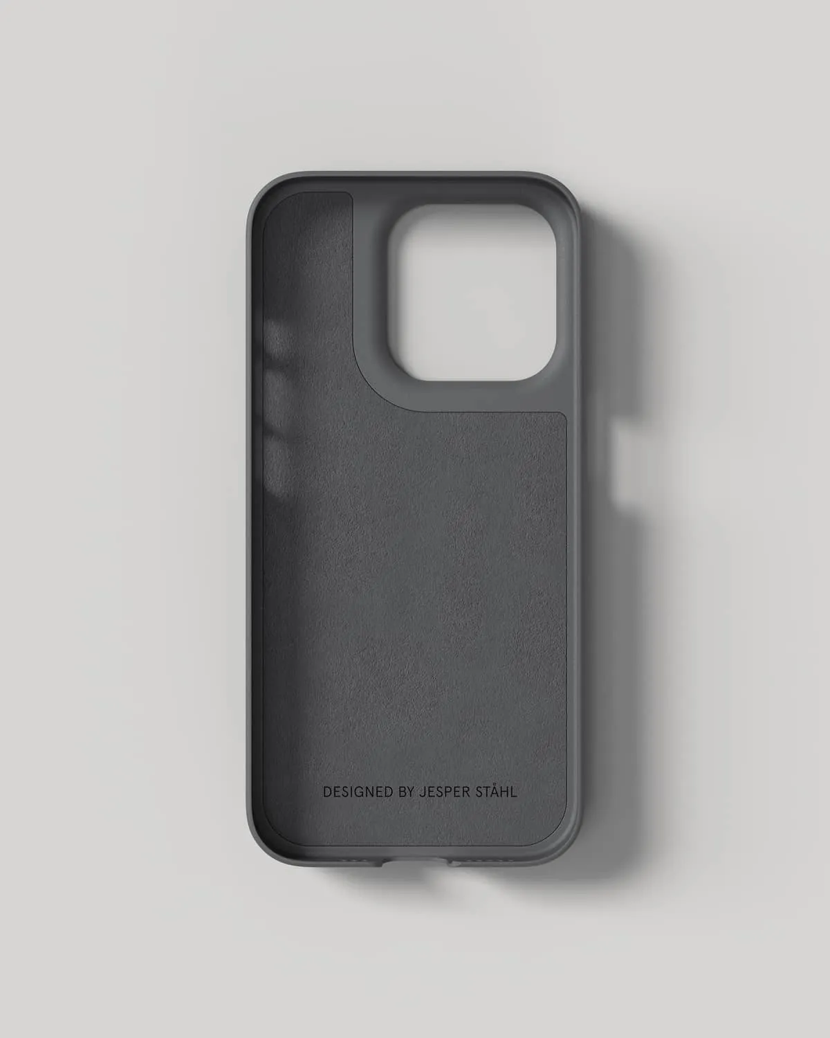 Nudient Thin Case custodia iPhone 15 Pro Ash Grey sottile