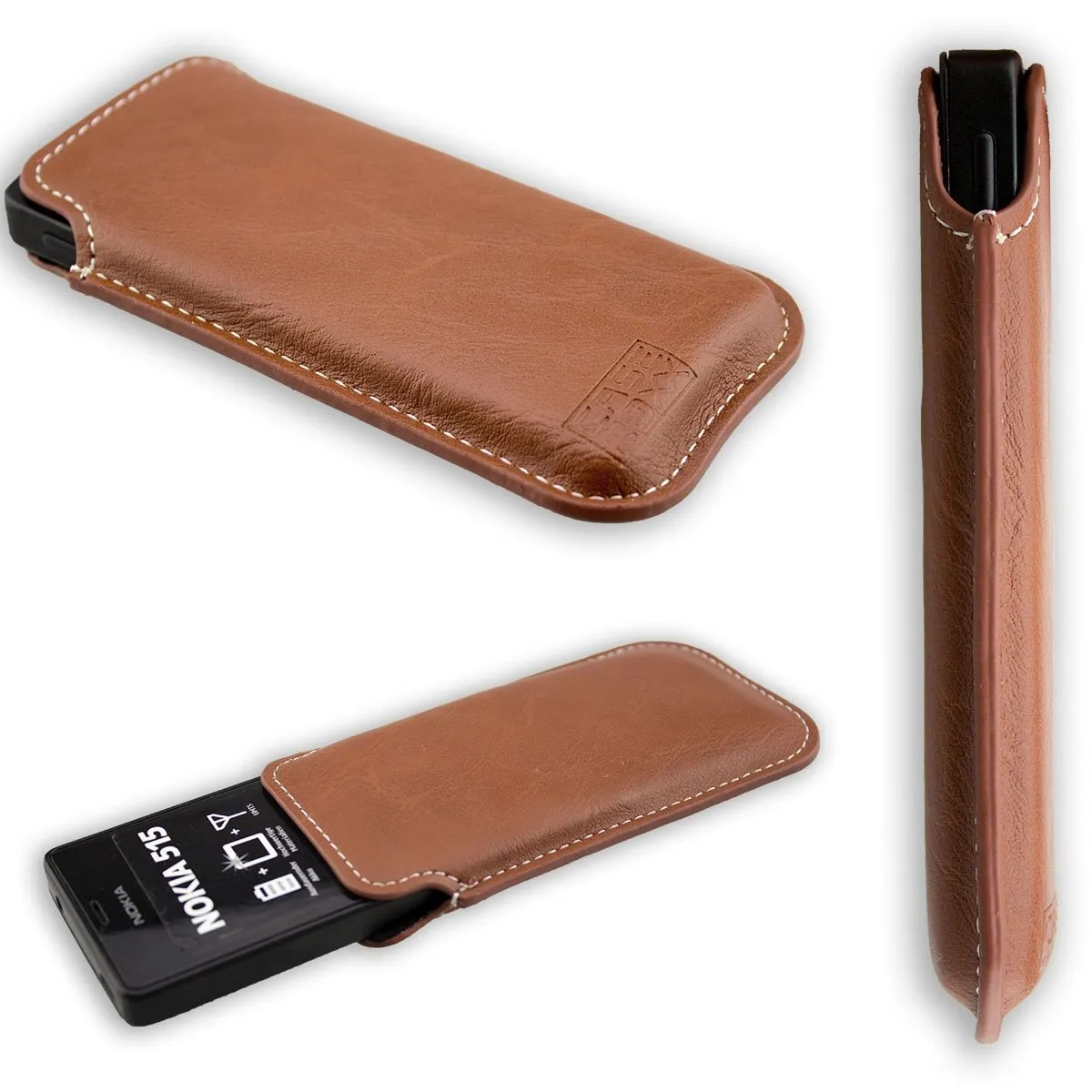 caseroxx Business-Line custodia Nokia 515 marrone
