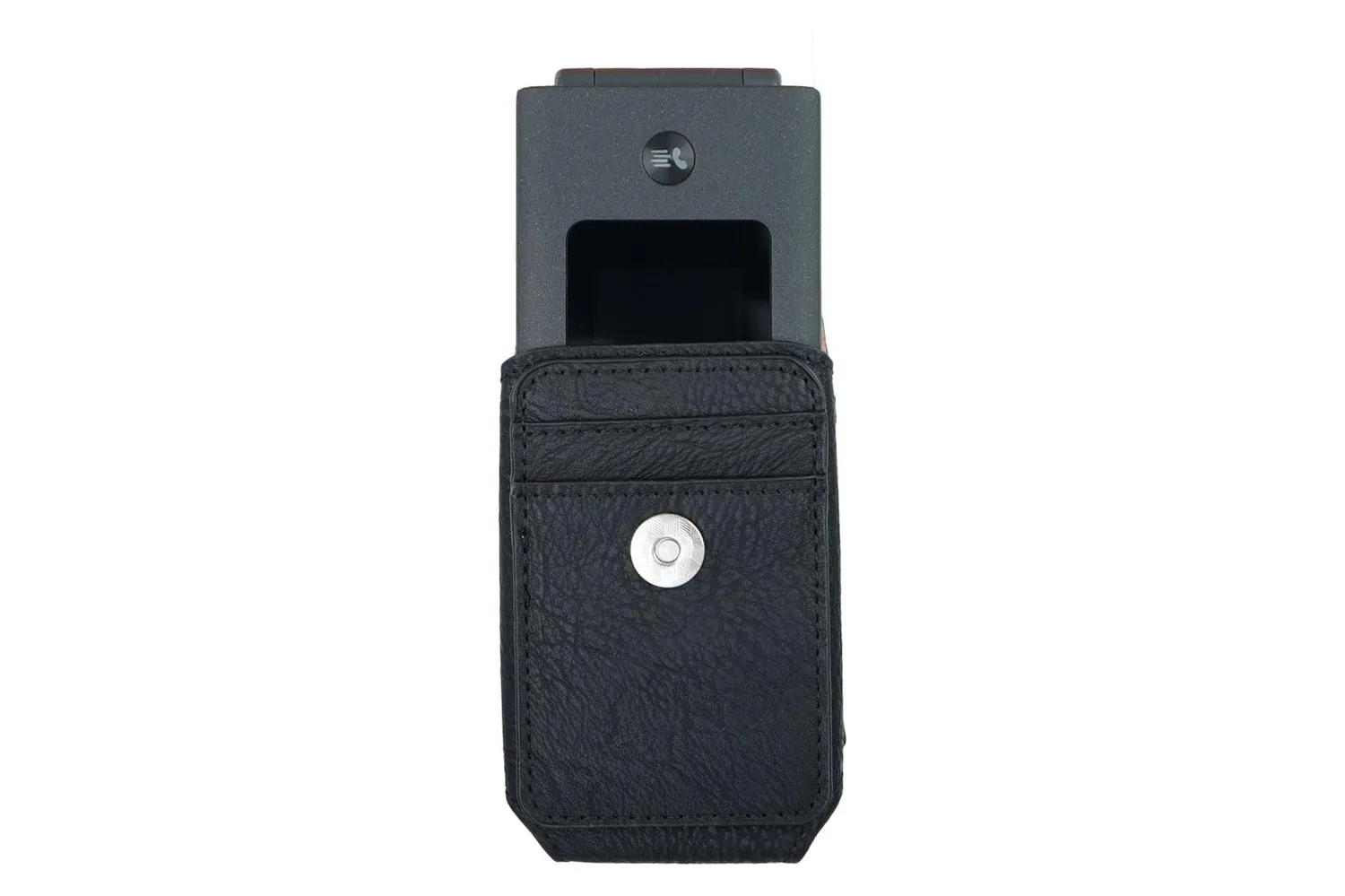 caseroxx Outdoor TCL onetouch 4043 taschino cintura nero pelle