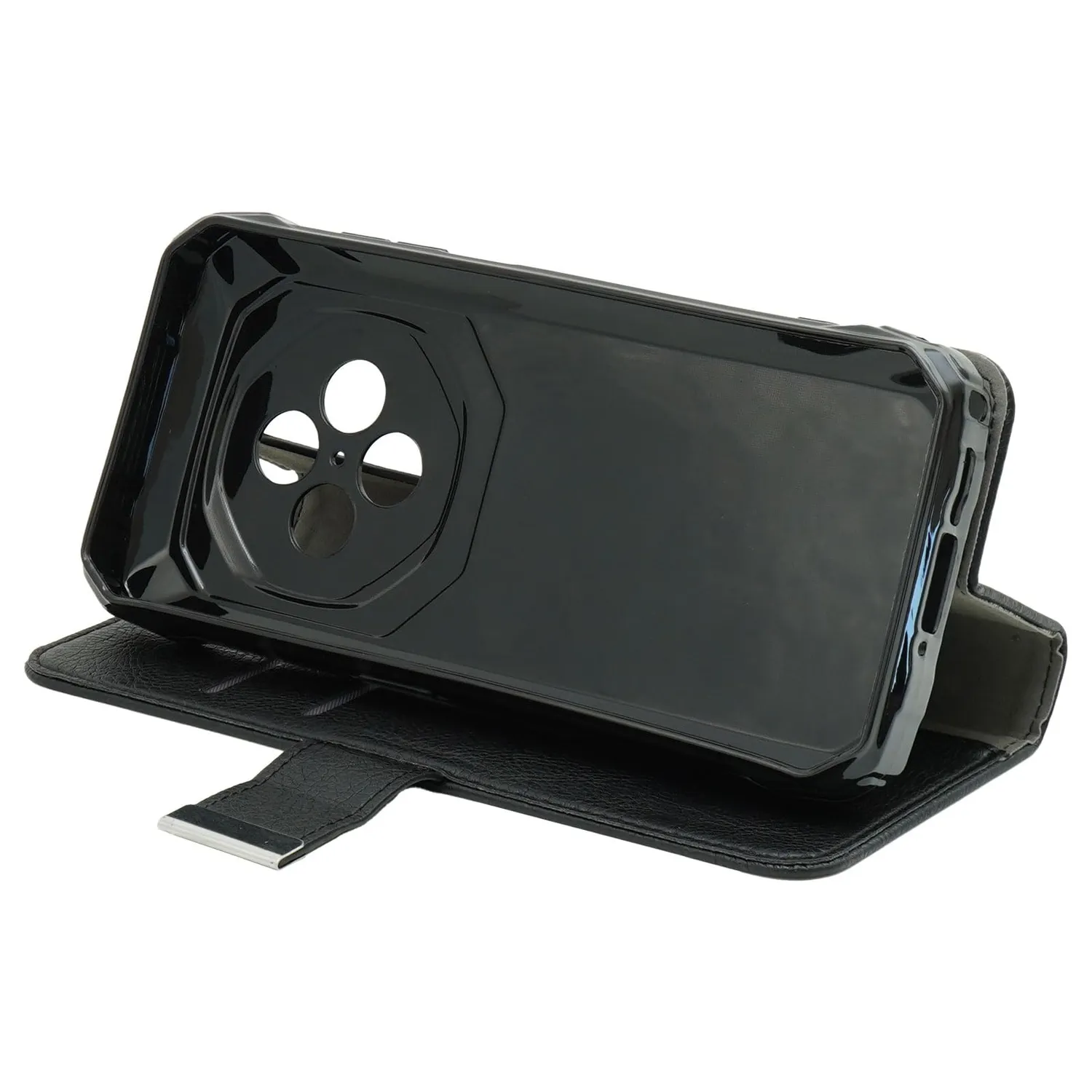 caseroxx Bookstyle custodia a libro Blackview Fort 1 nera carte