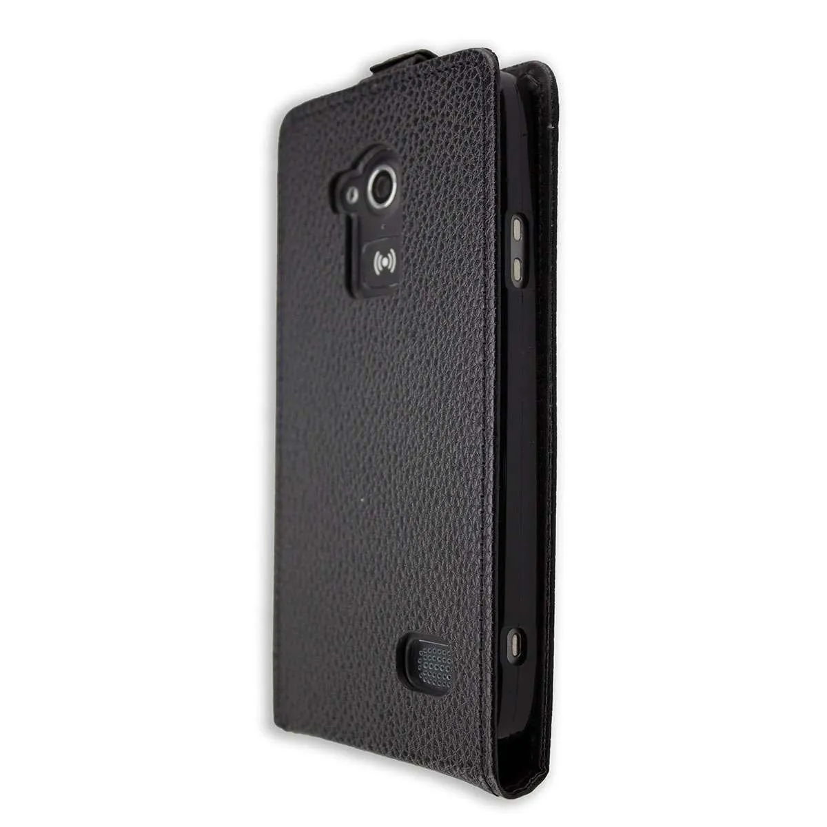 caseroxx Flip Cover Doro Liberto 824/825 Nera Magnetica