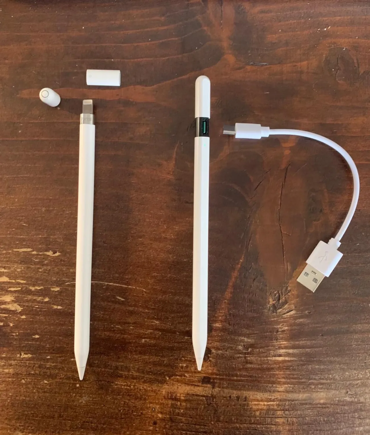 MoKo Penna Stilo USB-C iPad Bianca Ricarica Rapida