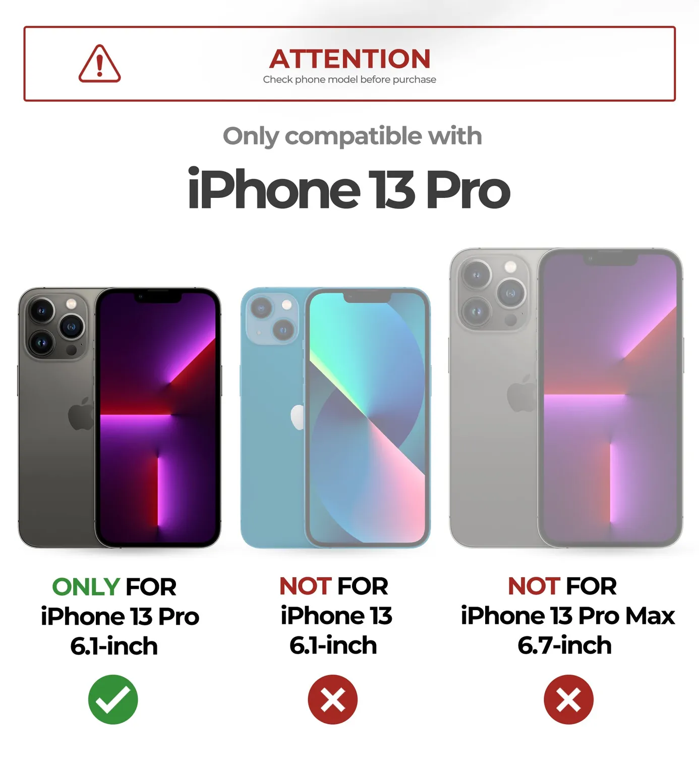 Dexnor iPhone 13 Pro cover antiurto MagSafe nera