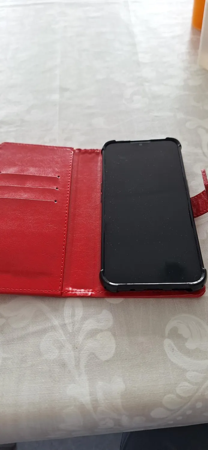 caseroxx Custodia Libro Doro 8100 8200 8220 Pelle Rosso