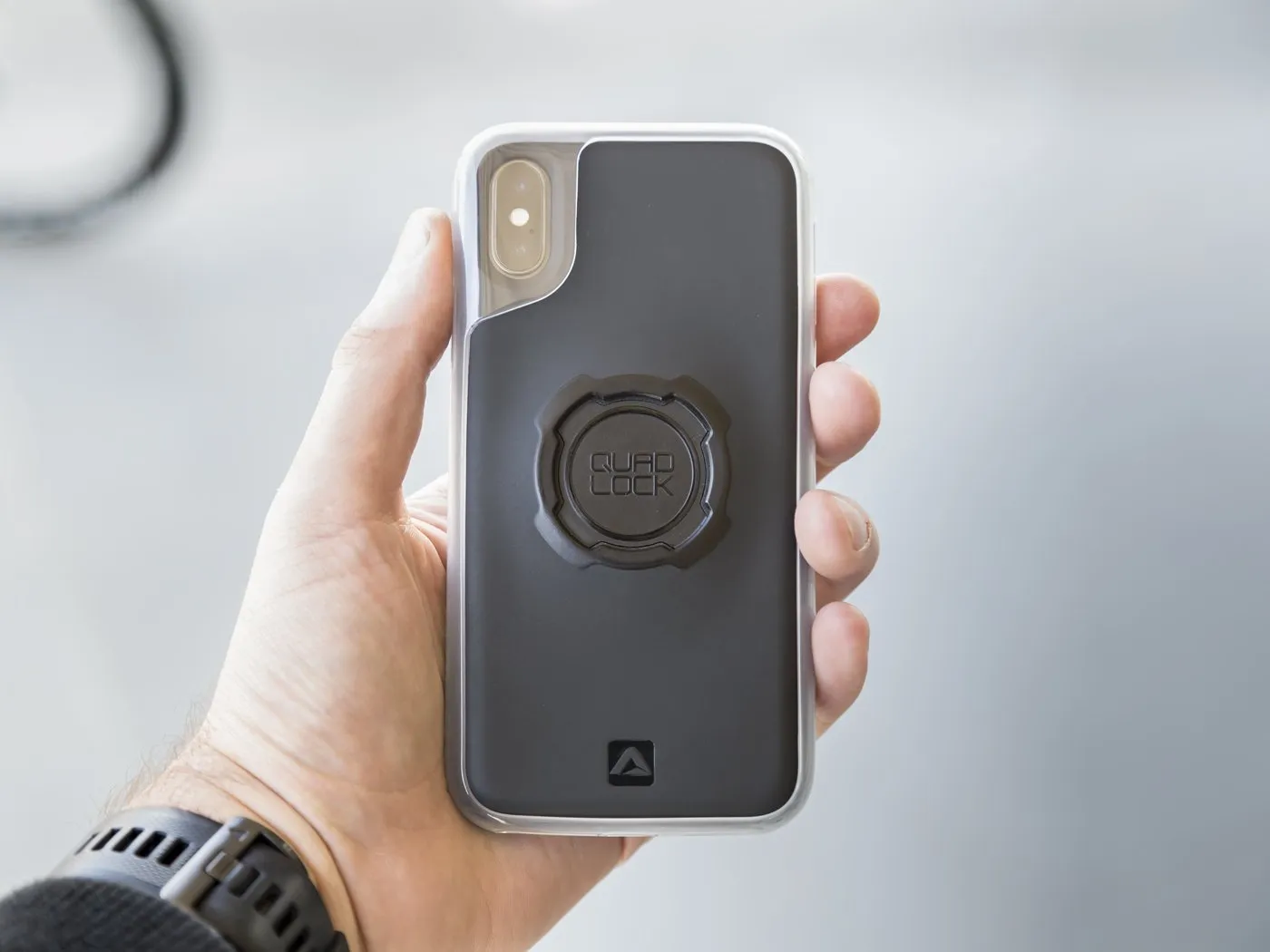 Quad Lock Fodera Protettiva iPhone Poncho TPU antipioggia