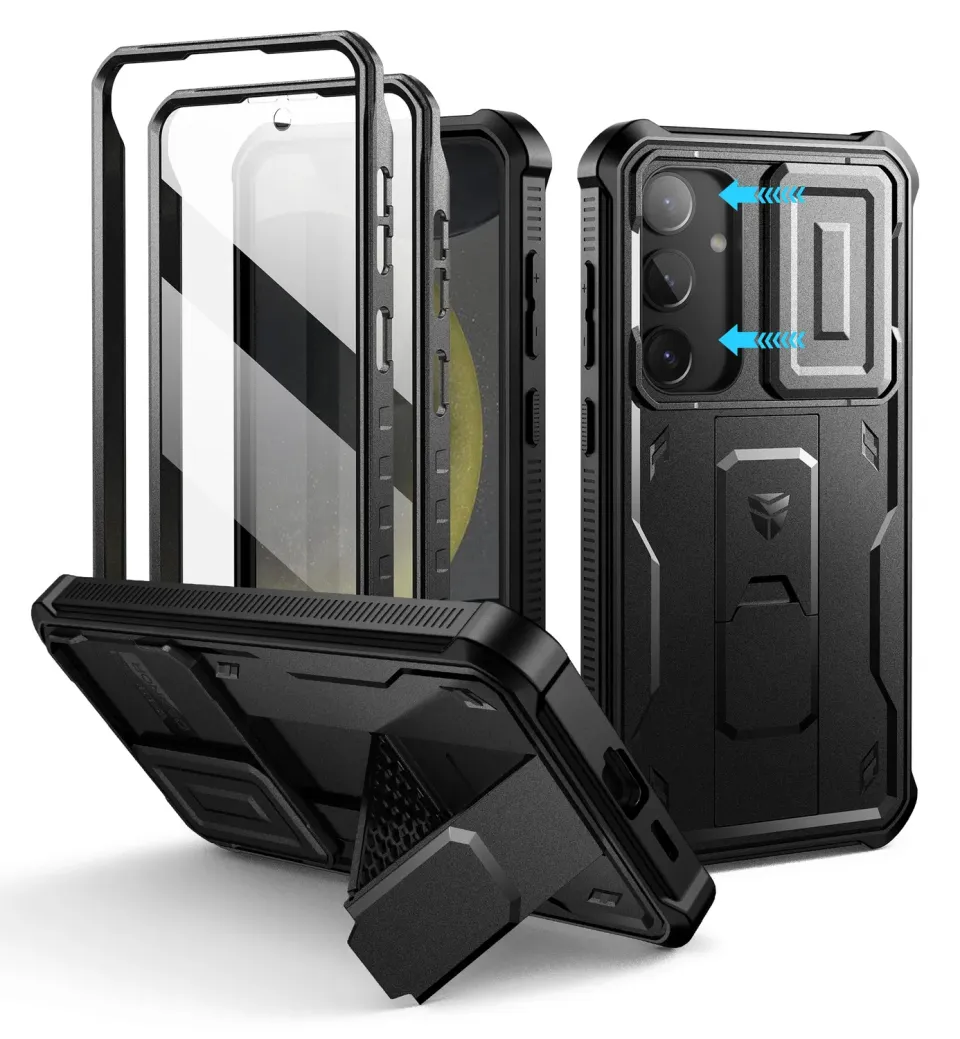 Dexnor cover Samsung Galaxy S24 Plus nera antiurto