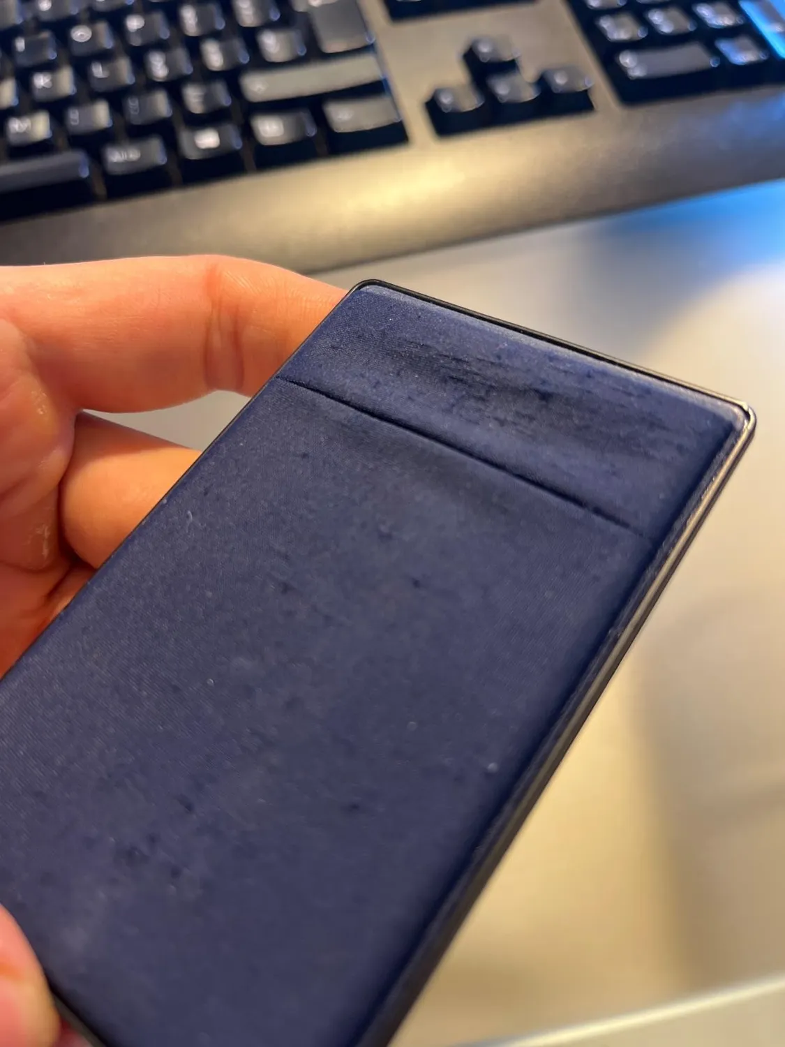 CloudValley MagSafe wallet 5 carte nero pelle vegana