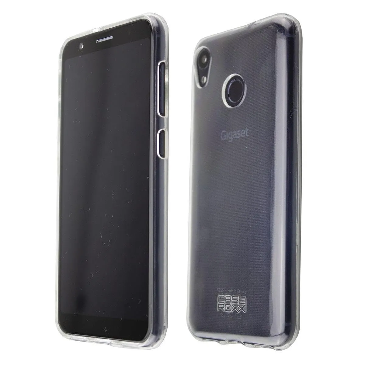 caseroxx TPU-Custodia Gigaset GS185 trasparente antiurto