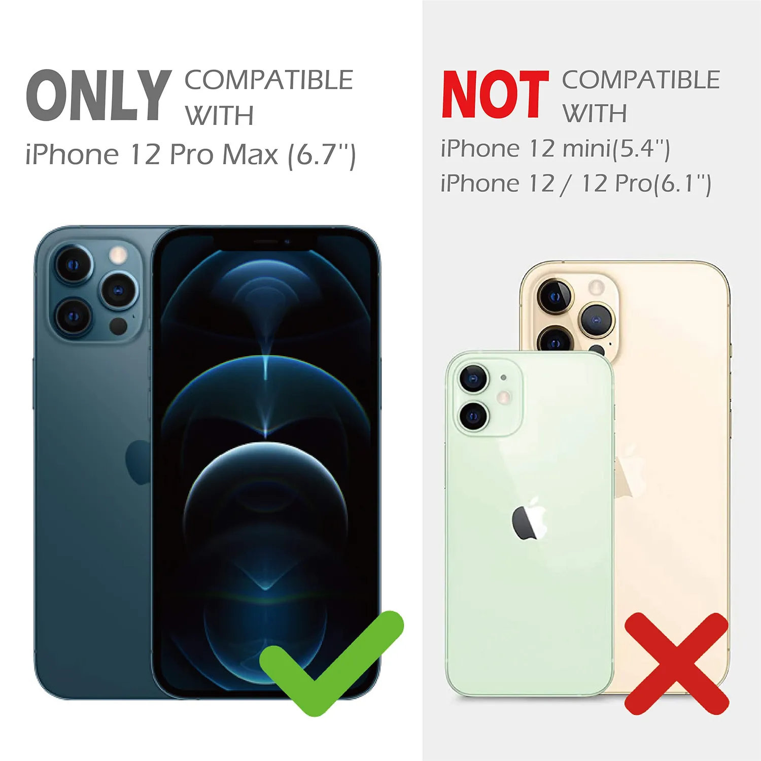 CloudValley iPhone 12 Pro Max Cover MagSafe Nera Sottile
