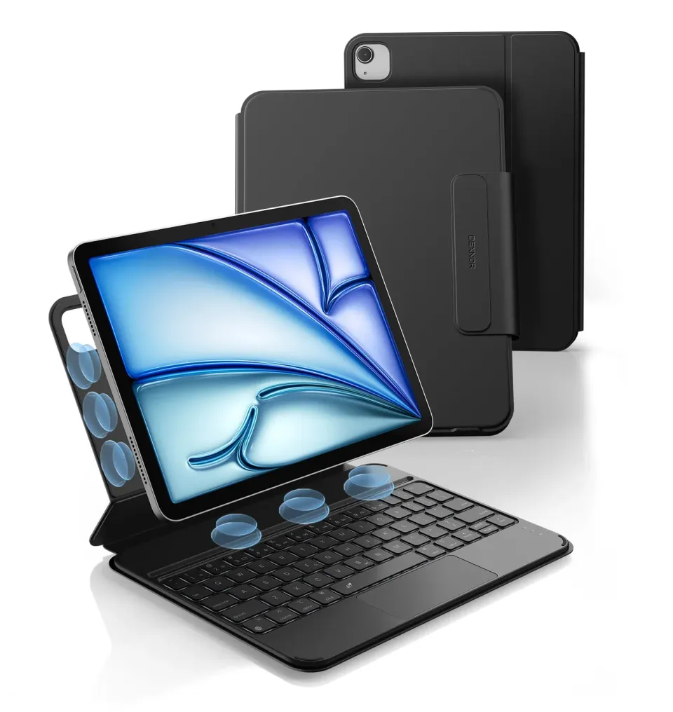 Dexnor cover iPad Pro 11 3 gen tastiera italiana nera