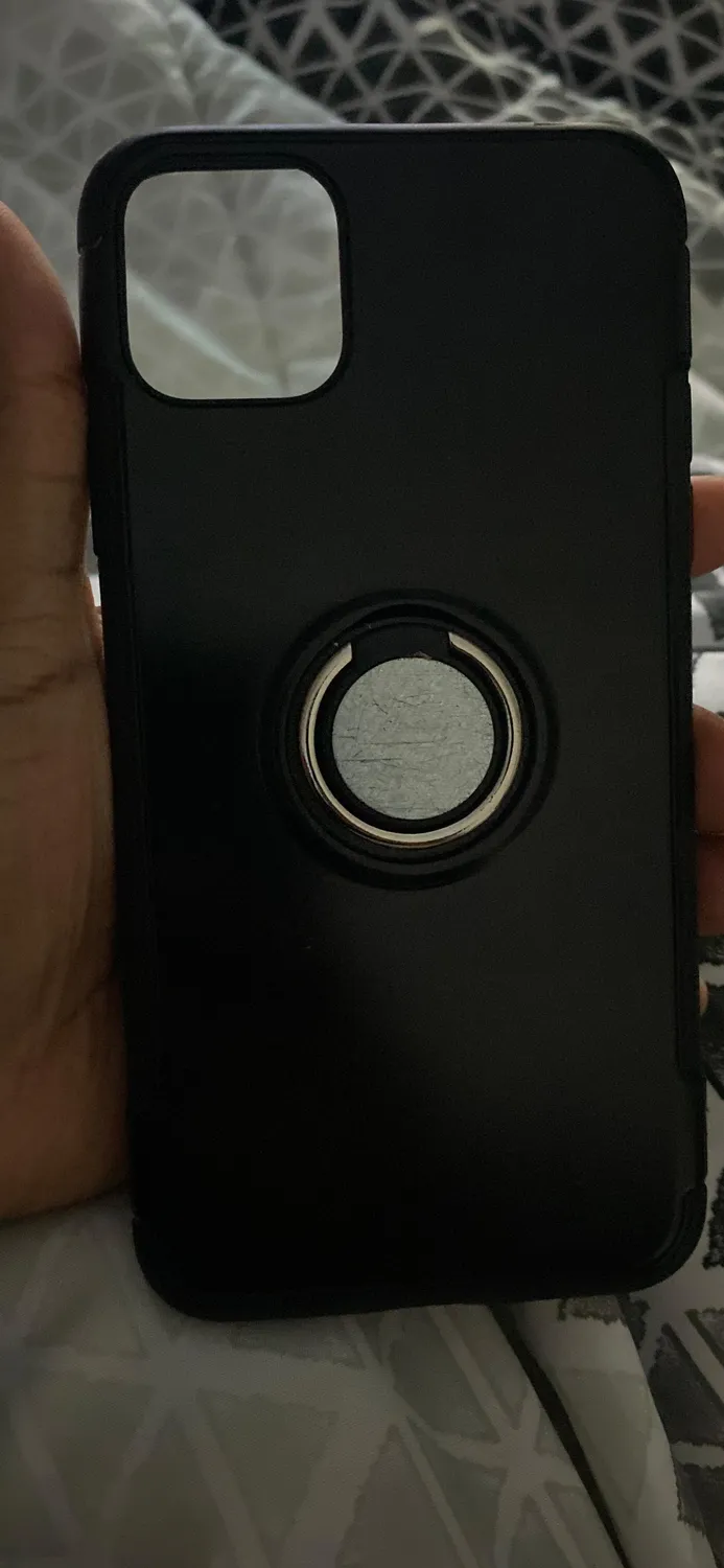 MoKo Holster Cover per iPhone 11 Pro Max nero cavalletto antiurto