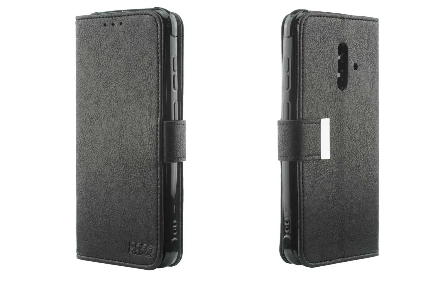 caseroxx Blackview BV5200 custodia a libro nera stand