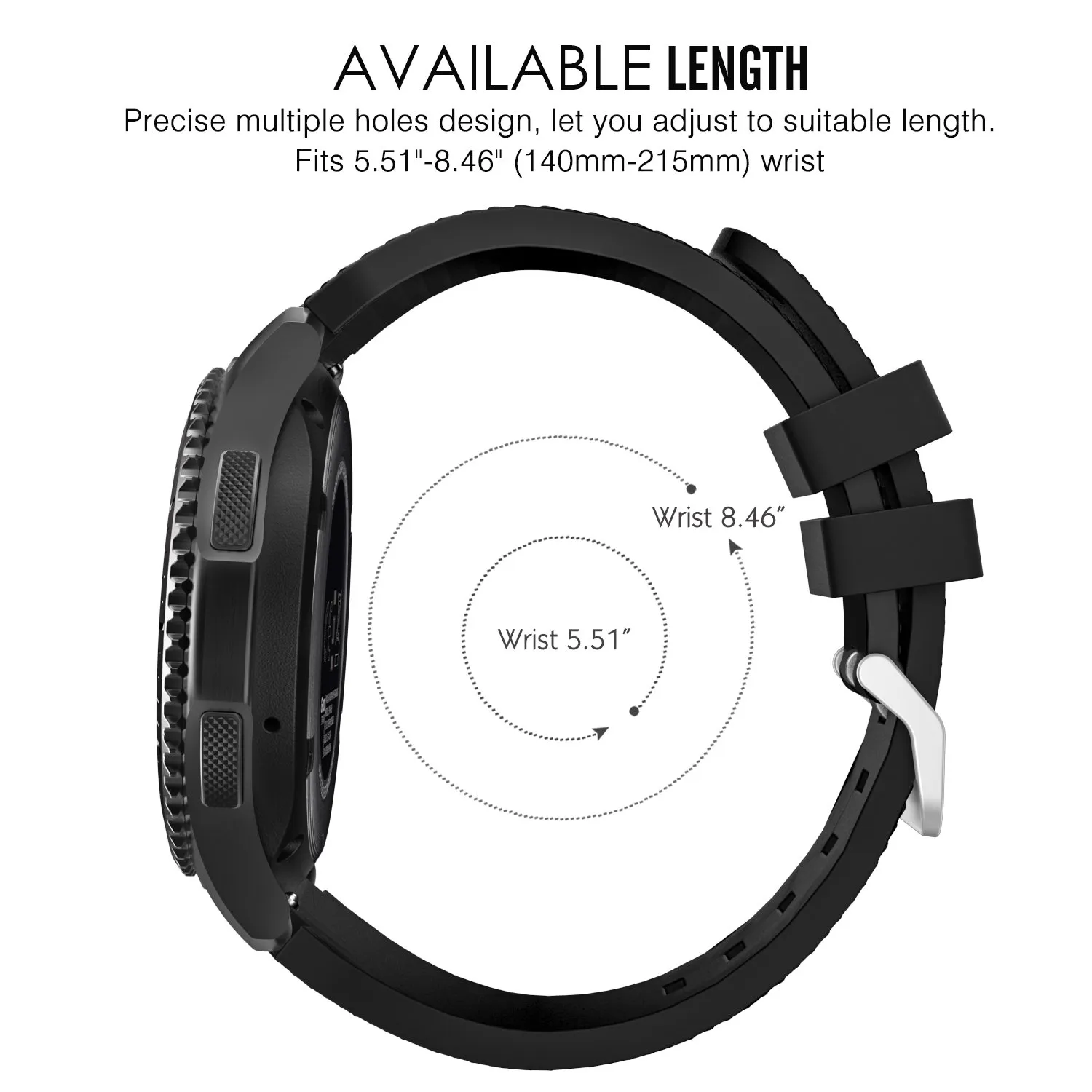 MoKo Sportivo Galaxy Watch 3 45mm cinturino multicolore silicone