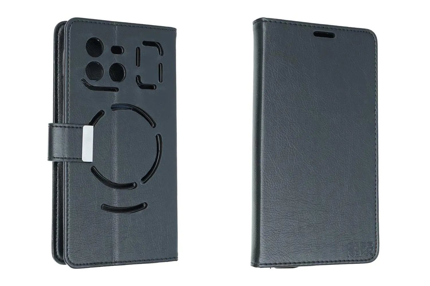 caseroxx Blade GT Ultra cover libro nera con stand