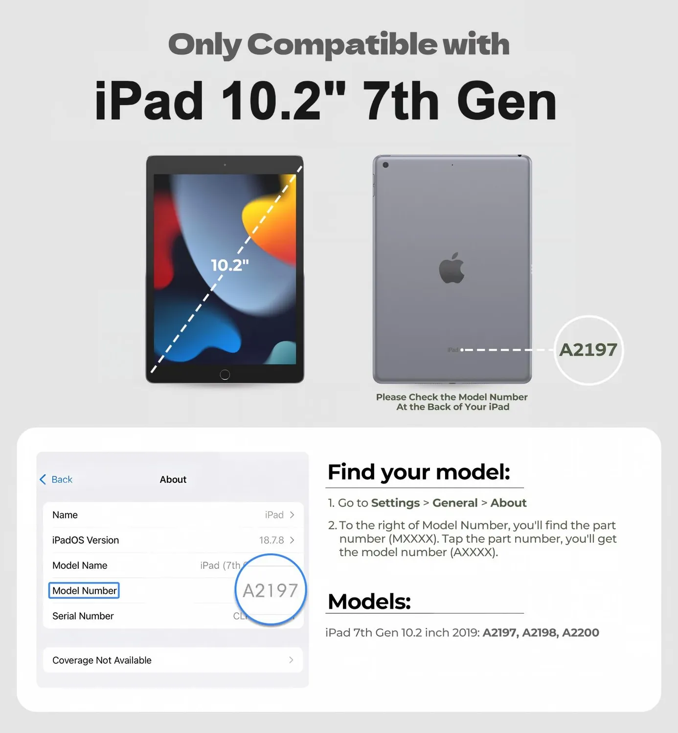 Dexnor Custodia iPad 7 Gen 10.2 Rugged Nera Antishock