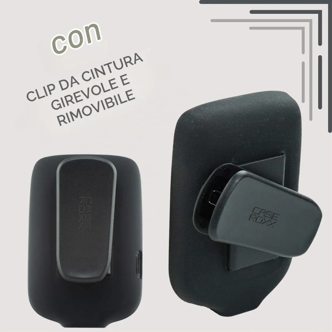 caseroxx silicone cover Freestyle Libre 1 2 3 nera