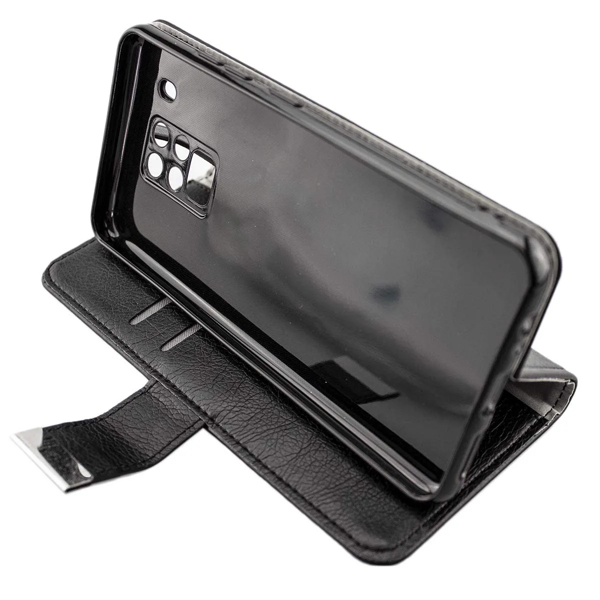 caseroxx Bookstyle custodia libro Oukitel C18 Pro nera magnetica