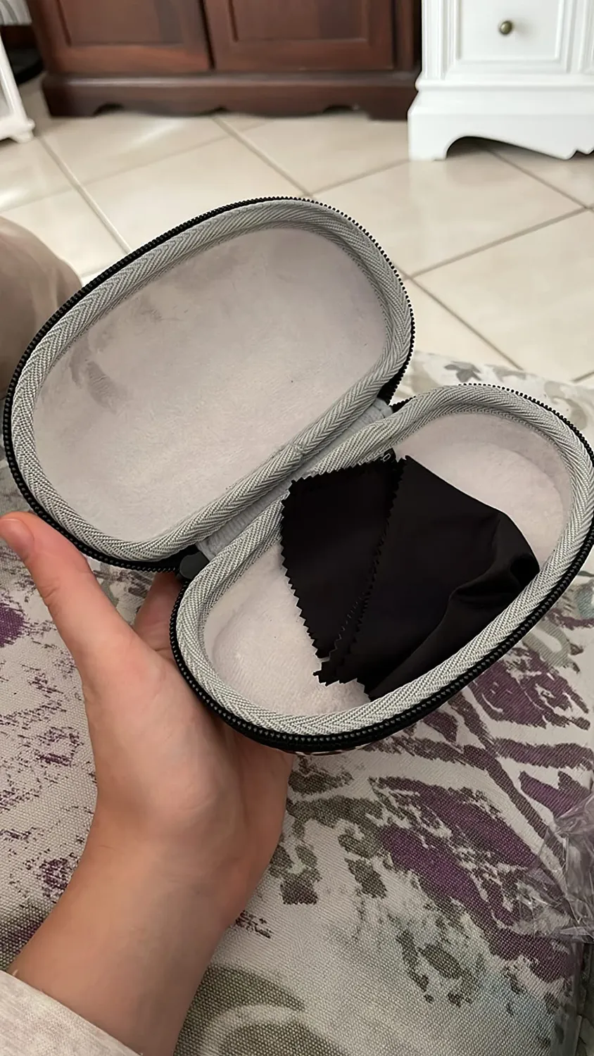 MoKo Custodia Occhiali Pelle con Zip Leopardo Universale
