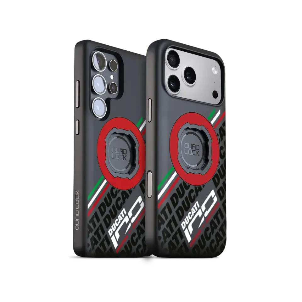 Quad Lock MAG Custodia Ducati 100 Years iPhone 16