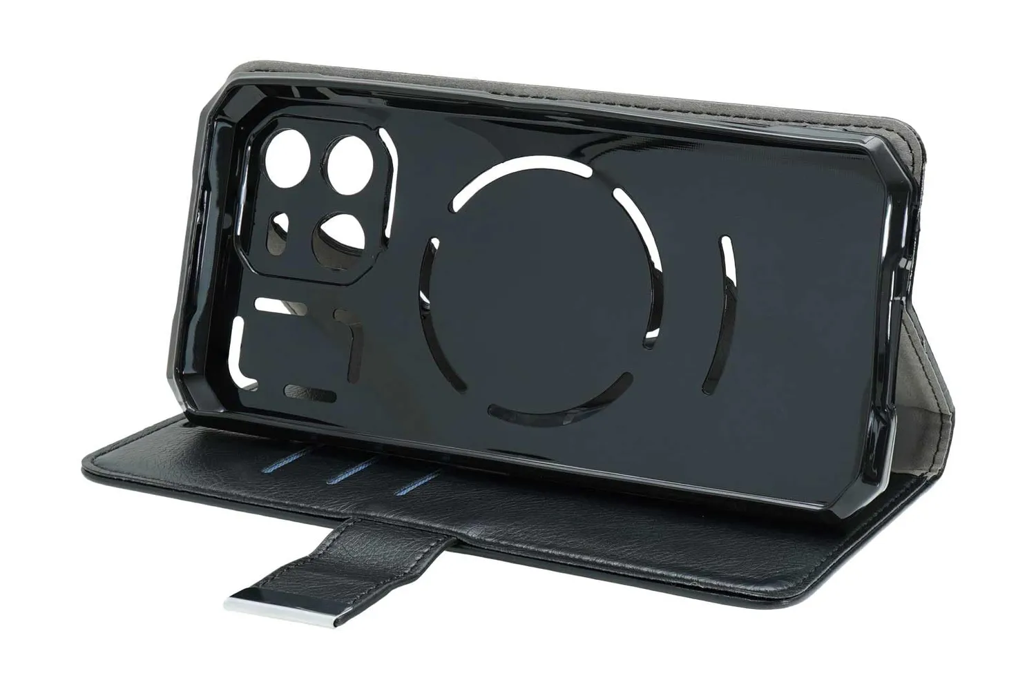 caseroxx Blade GT Ultra cover libro nera con stand