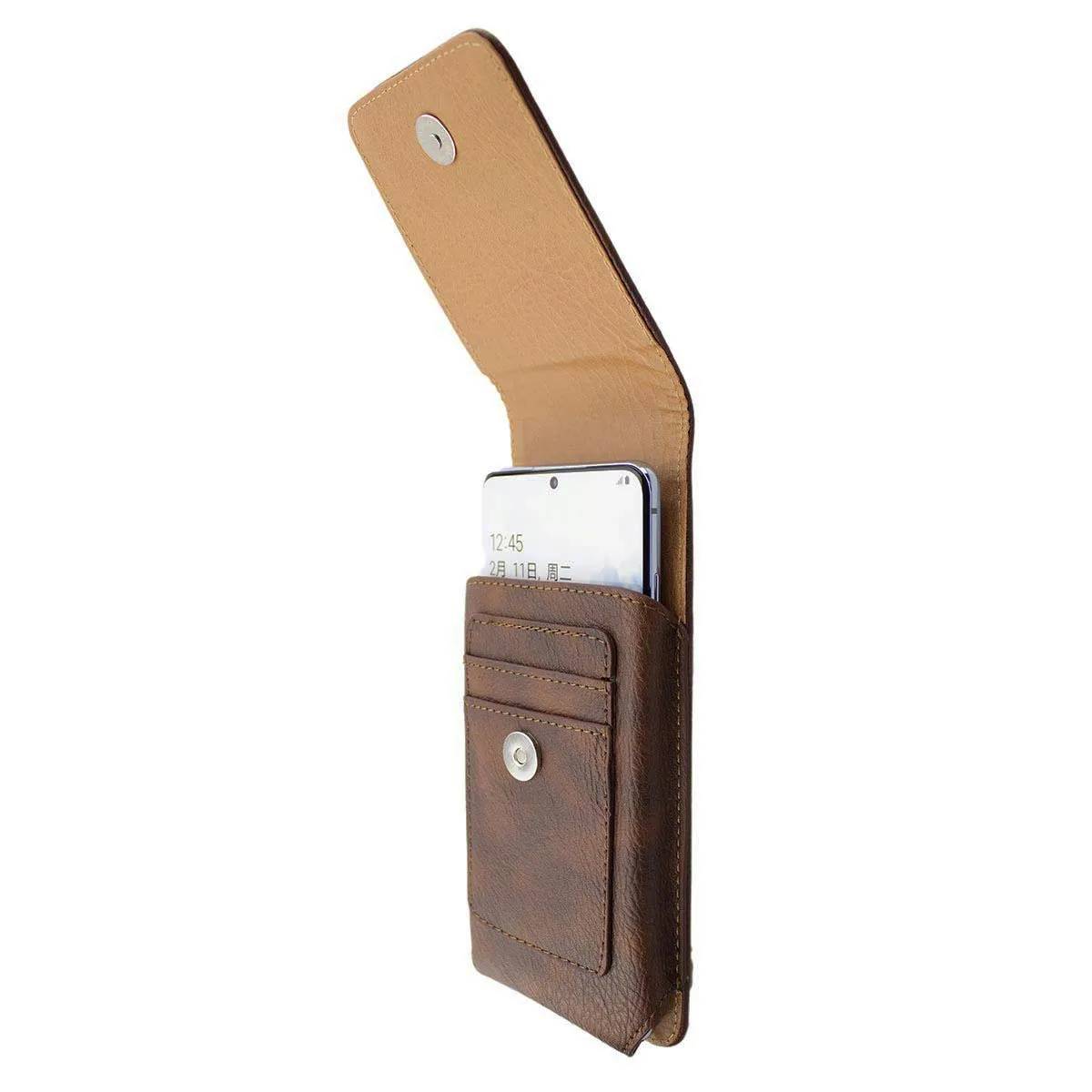 caseroxx Outdoor Mi 10 Lite custodia cintura marrone