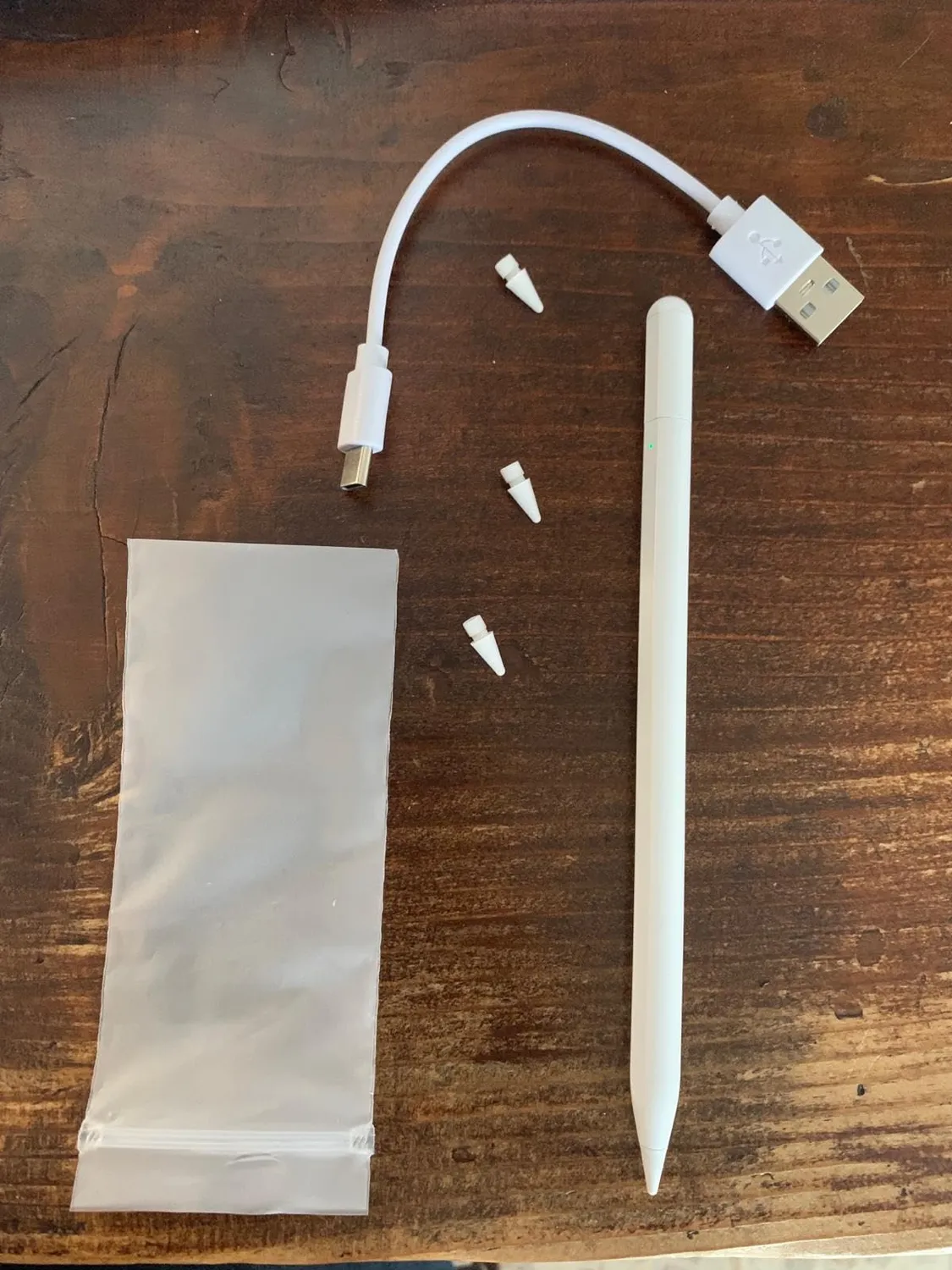MoKo Penna Stilo USB-C iPad Bianca Ricarica Rapida