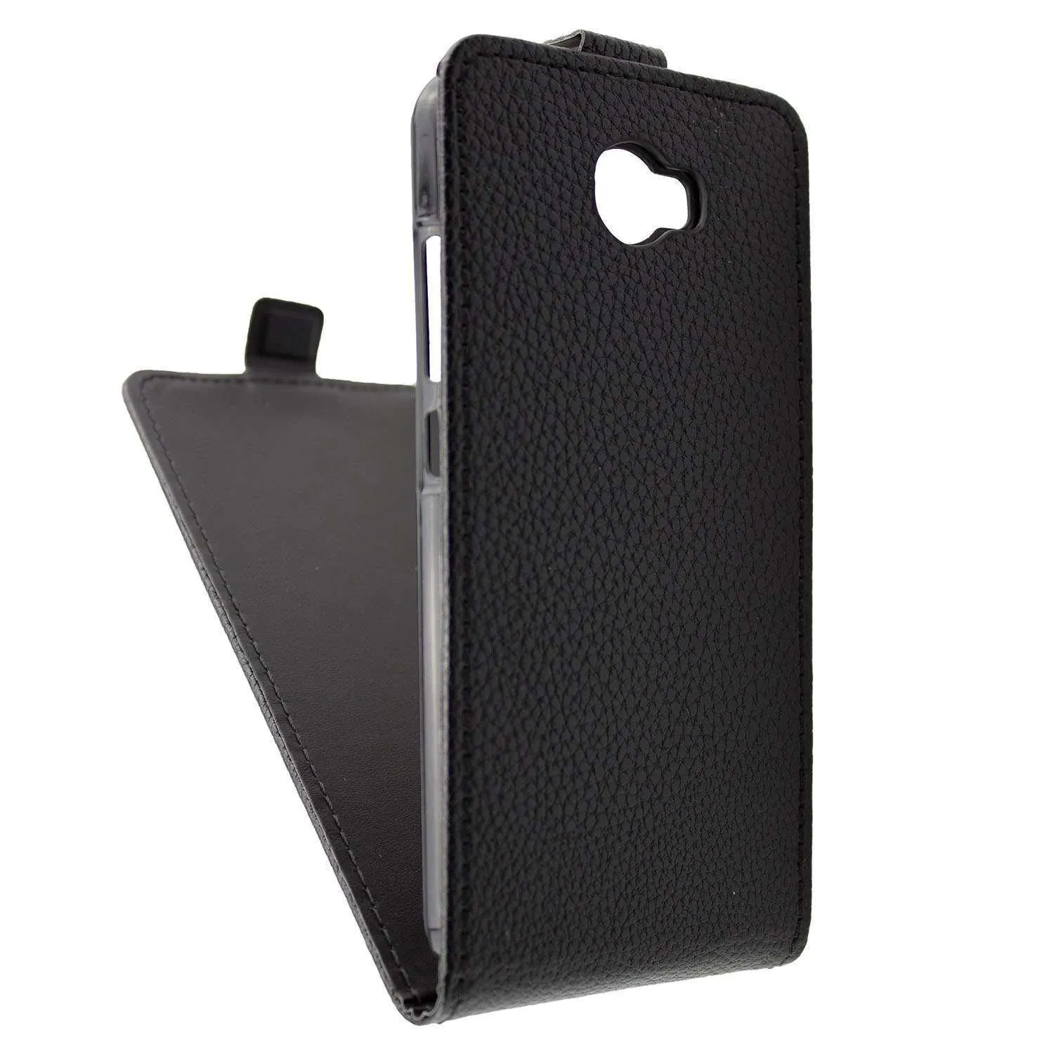 caseroxx Archos 50 Cobalt flip cover nera magnetica