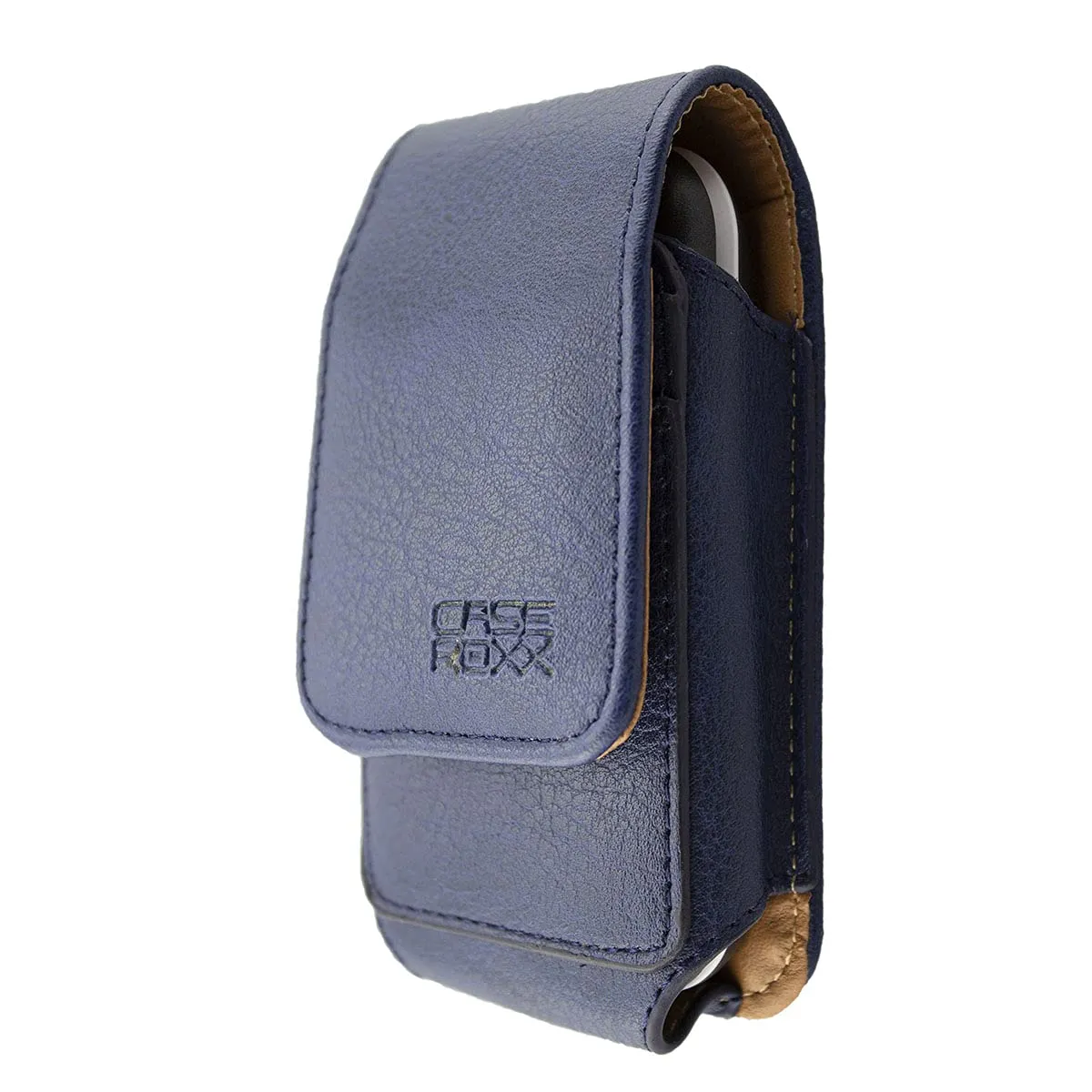caseroxx per Doro 6040/6041 custodia a tasca azzurra vera pelle